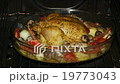 Appetizing roast chicken and potatoes in the oven, 19773043