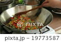 vegetable stir fry in a wok 19773587