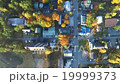 Quiet autumn townscape Aerial shooting Quiet autumn townscape Aerial shooting 19999373