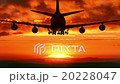 Aircraft flies into the sunset 20228047