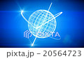 地球抽象輕的光圈藍色 20564723