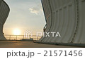 Cooling tower area in refinery plant 21571456