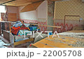 Interior of damaged abandoned house 22005708