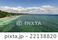 Aerial birds eye view of tropical beach 22138820