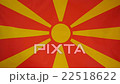 Slowmotion real textile Flag of Mazedonia 22518622