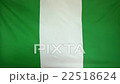 Slowmotion real textile Flag of Nigeria 22518624