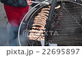 Grilled sausages and kebab 22695897