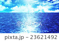 海面からのよく晴れた海 CG背景 23621492