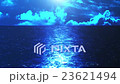 海面から夜の海 CG背景 23621494
