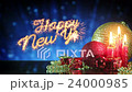 happy new year greetings sparkler last 10s loop 24000985