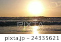 Bali Beach with Ocean Waves Hitting Tropical Beach 24335621
