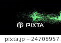 Line particle (green) 24708957