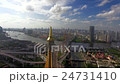 Industrial Ring suspension bridge in Bangkok city  24731410