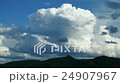 Blue sky and clouds. Motion cloud. 24907967
