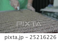 Grain Biscuit Factory. Woman Cutting Cookies 25216226