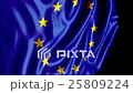 European Union flag dynamics 25809224