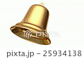 Golden Christmas bell seamless looping animation 25934138