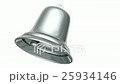 Silver Christmas bell seamless looping animation 25934146