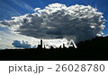 Church Silhouette on Dramatic Sky Background. 26028780