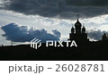 Church Silhouette on Dramatic Sky Background. 26028781