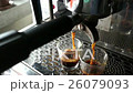 Fresh espresso shot, slow motion  26079093