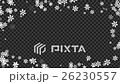 雪の結晶　枠 26230557