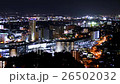 Night view around Kumamoto station Time lapse 26502032