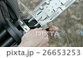Telecommunications engineer working with optical 26653253