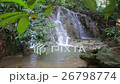 waterfall in forest 26798774