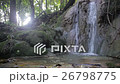 waterfall in forest 26798775