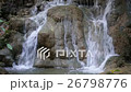 waterfall in forest 26798776