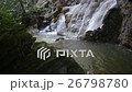 waterfall in forest 26798780