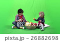 children eat fruits, green screen, ProRes, 4.2.2 26882698