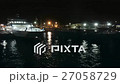 Passenger ferry, in the night port 27058729