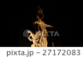 Slow Motion Fire inside a burning stove  27172083