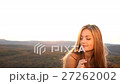 Beautiful woman at sunset 27262002