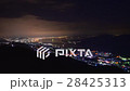 廣島，廿日市，嚴島的夜景從山。 28425313