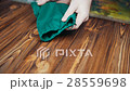 Dices Fall On a Wooden Table From Bag 28559698