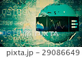 Globe and graphs blue stock market loopable  29086649