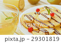Fritters with fresh fruits and berries 29301819