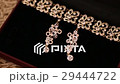Luxurious jewelery in gift box with black cloth 29444722