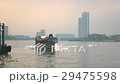 Slow motion :  River transportation in Bangkok 29475598