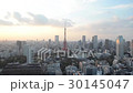 Timelapse tokyo tower and sunset sky tokyo japan 30145047