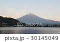 Mount fuji and sunset sky in spring at kawaguchiko 30145049