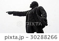 Monument to Lenin on snow 30288266