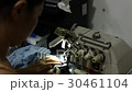 Closeup shot of sewing machine 30461104
