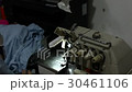 Closeup shot of sewing machine 30461106