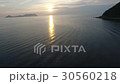 Sunset reflected on the surface of the Sea of Japan Sea of Sanin 30560218