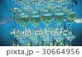 Hill of glasses of champagne 30664956