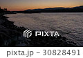Sunrise on the river Yenisei. Sayanogorsk, 30828491